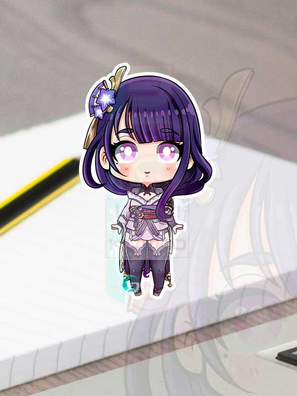Raiden Shogun Sticker GENSHIN IMPACT Limiko